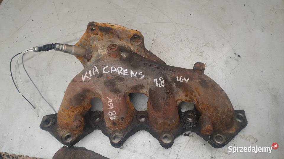 KIA CARENS II 18 16V kolektor wydechowy Części samochodowe Kielce