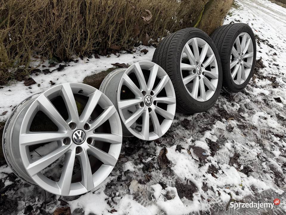 Alufelgi VW 17 5x112 Passat Golf Caddy Tiguan Góra sprzedam