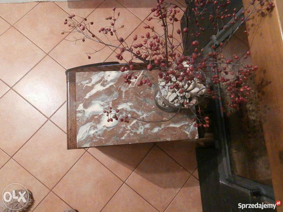 Komodaszafka dębowa z marmurem Wrocław sprzedam
