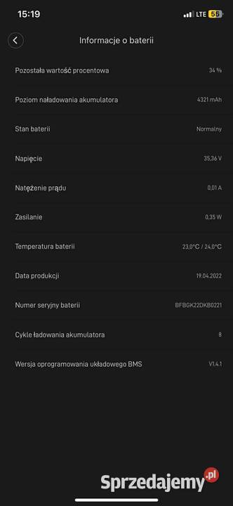 Hulajnoga Elektryczna Xiaomi Mi Electric Scooter mazowieckie Płock sprzedam