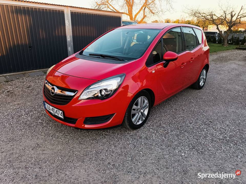 Opel Meriva z 2016 roku KLIMATRONIK kujawsko-pomorskie Nakło nad Notecią sprzedam