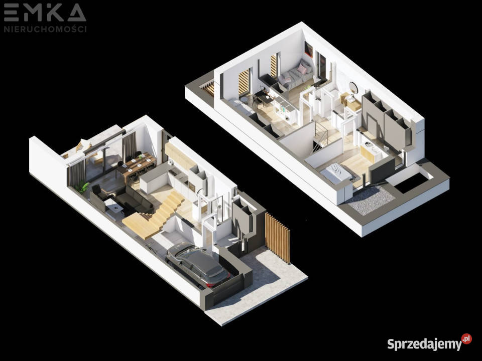 sprzedaży domu bliźniaka Łochowo 1086m2 108.6m2