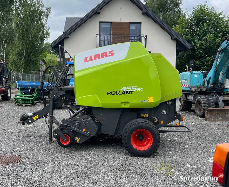 Prasa rolująca rolka Claas ROLLANT 455 RC 2014 nieuszkodzony Ćmiłów