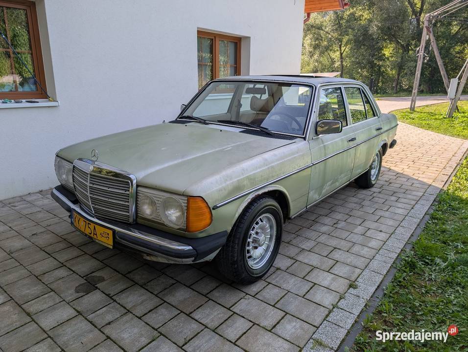 Mercedes Benz W123 300 Diesel Automat diesel małopolskie Poręba Wielka