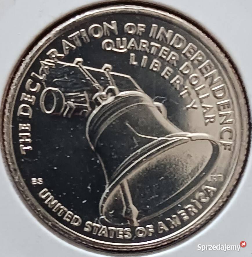 25 centów USA 2026 r 250 r Powstania USA dzwon Konin