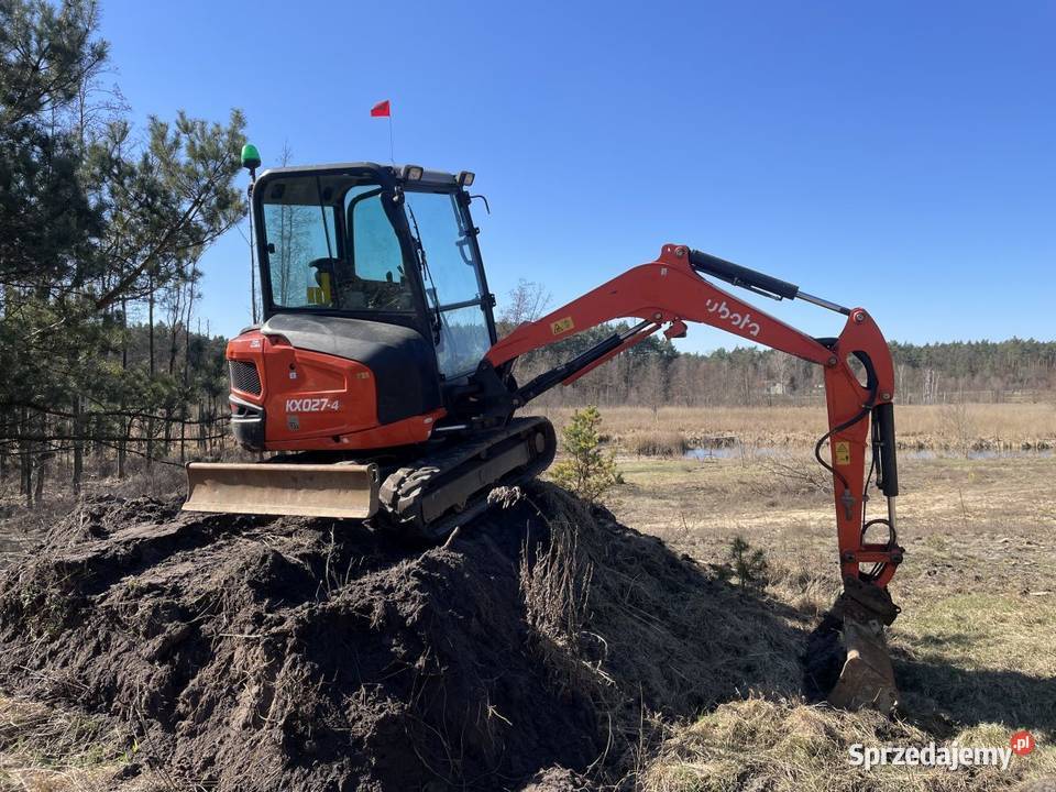 koparka Kubota KX0274 2000MT Gostynin