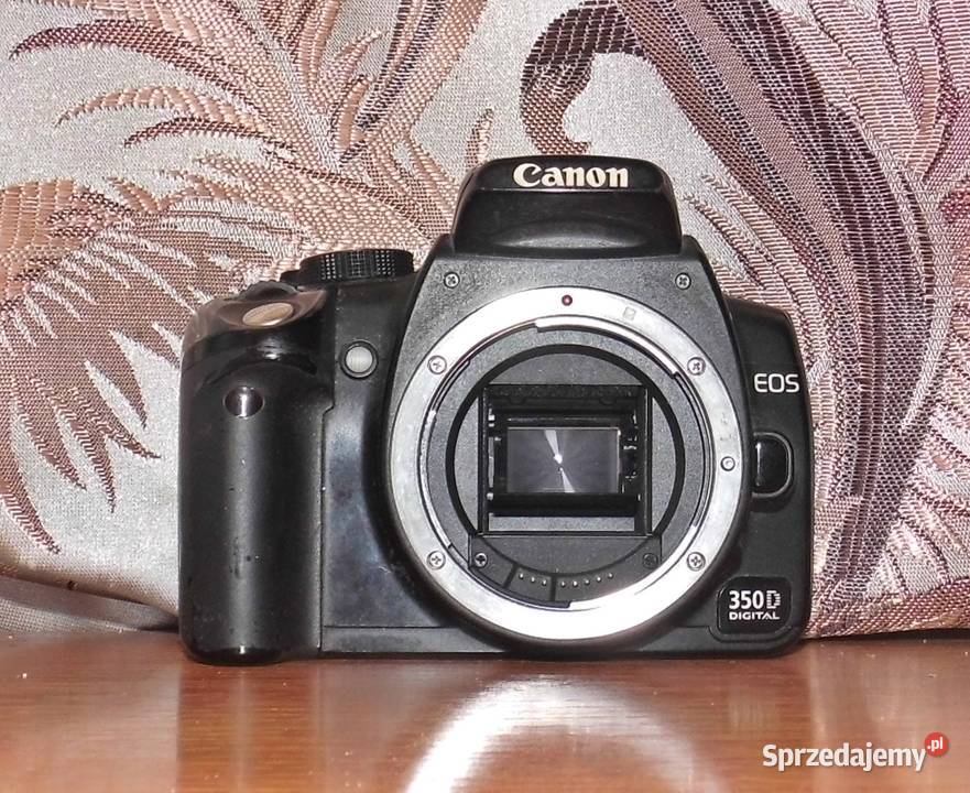 Aparat lustrzanka cyfrowa Canon 350 D body Warszawa