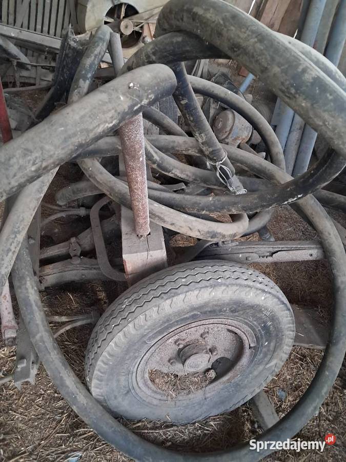 Wóz konny do traktora z dyszlem