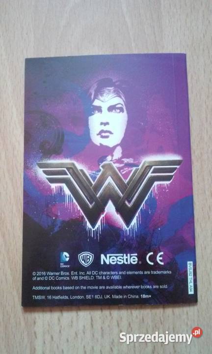 Wonder woman książeczka Szczecin