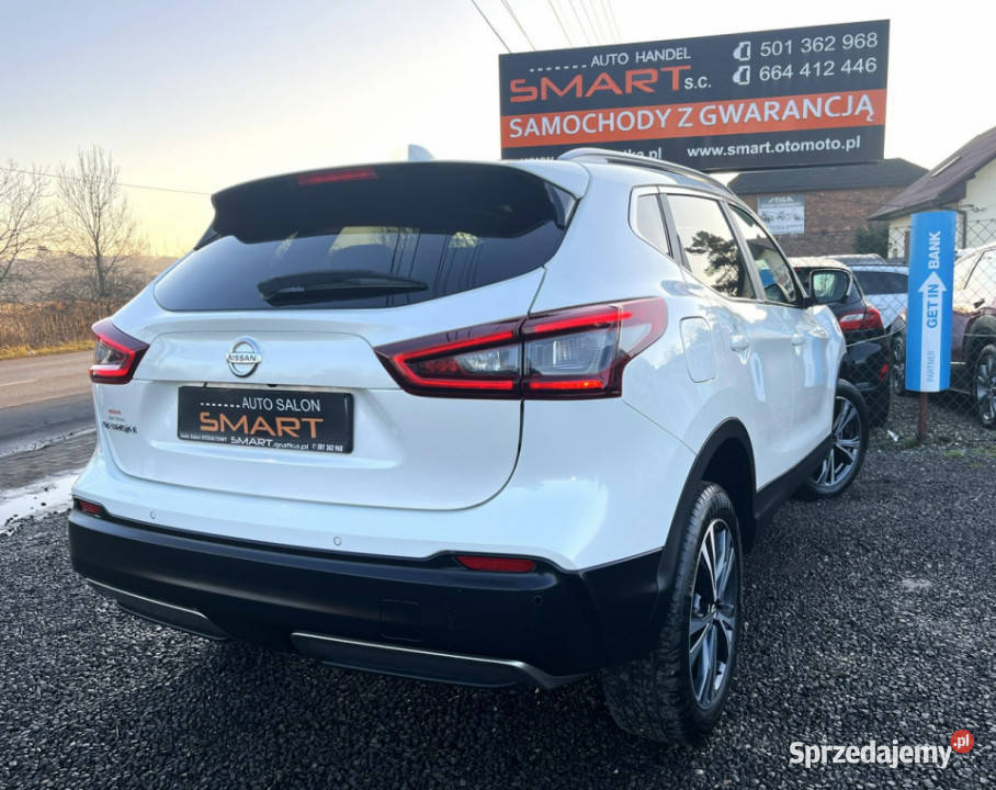 Nissan Qashqai Navi Kamera 360 Panorama Biała SUV Rydułtowy