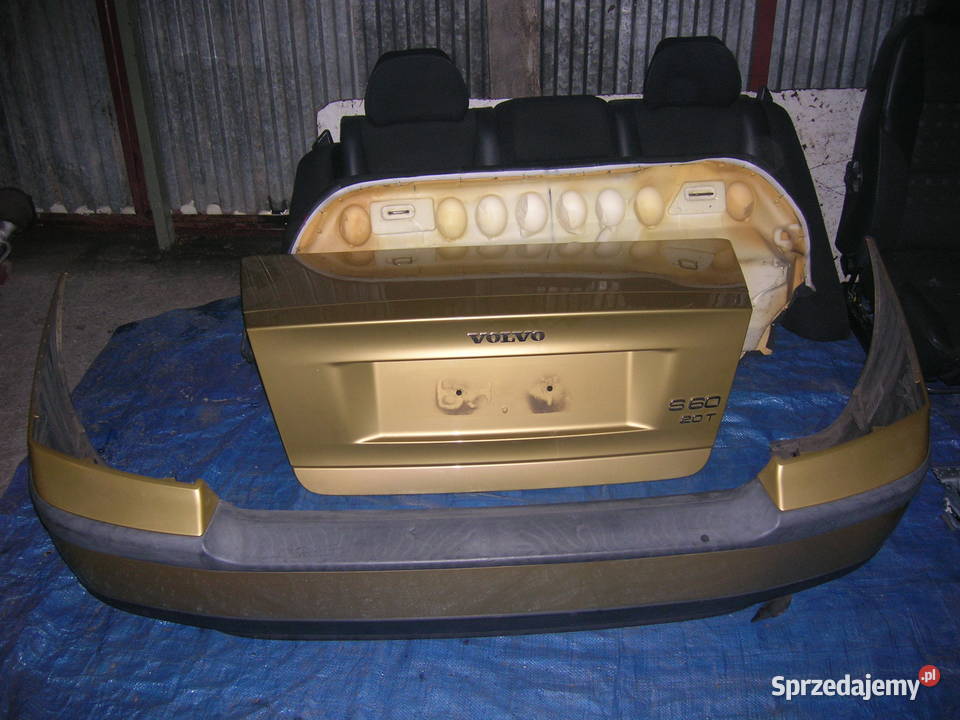 Pokrywa bagażnika klapa VOLVO S60 2001 osobowe lubelskie Zamość