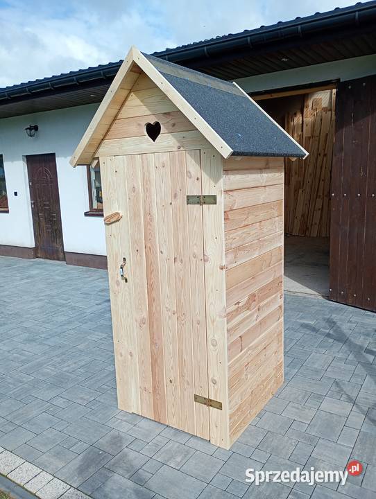 Nowy wychodek kibel szalet toaleta drewniana WC Wyszków sprzedam