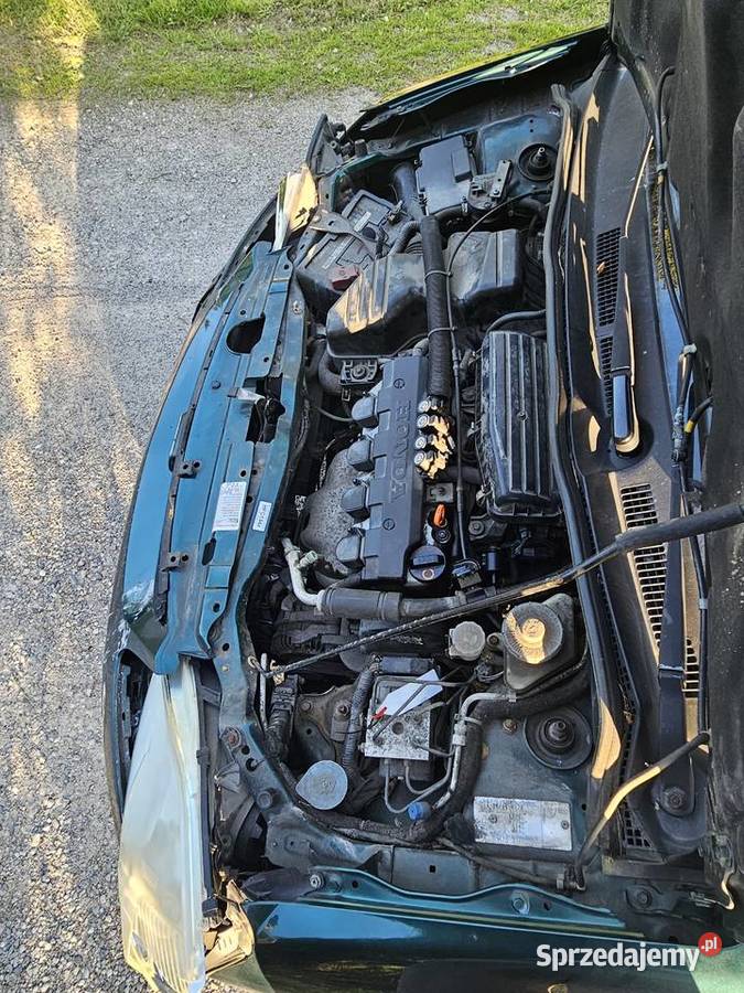 Honda civic 7 14 90 z gazem majówkowej kolizji Sąspów