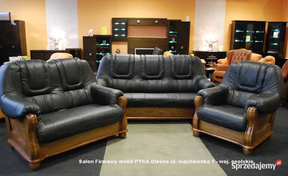 Komplet Stylowy ROMA Skóra Naturalna PRODUCENT Zielona Góra sprzedam