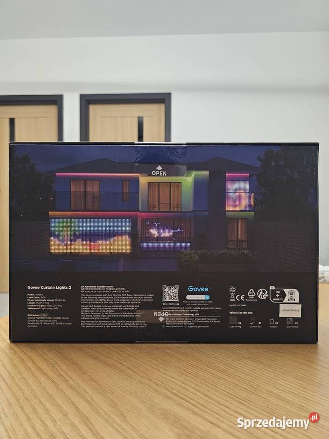 Kurtyna świetlna LED Govee Curtain Lights 2 Nowe Miasto Lubawskie