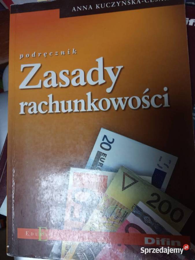 Zasady rachunkowości podręczniki szkolne używane Antykwariat Antyki, Sztuka, Kolekcje Warszawa