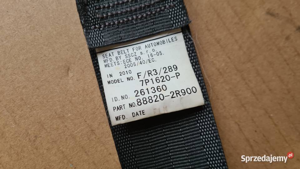 Hyundai I30 cw 1 Lift pas bezpieczeństwa prawy osobowe Legnica sprzedam