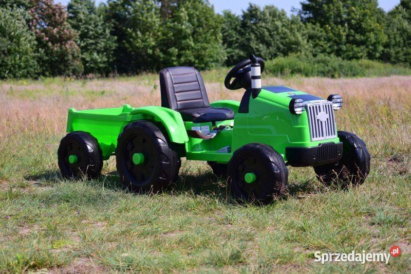 BAWIBUS auto na akumulator TRAKTOR Z PRZYCZEPĄ Myszków