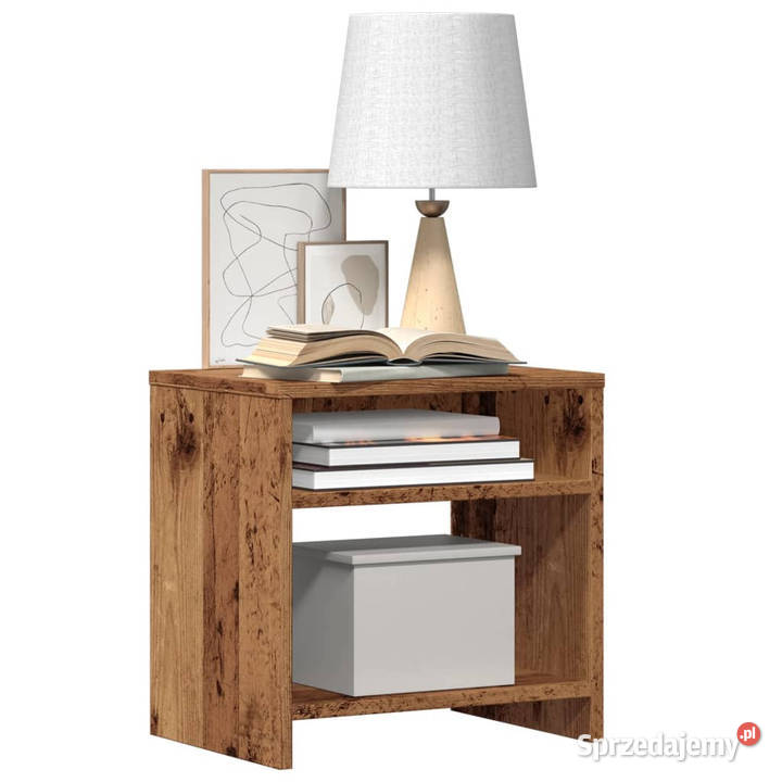 Szafka nocna stare drewno 40x30x40 materiał