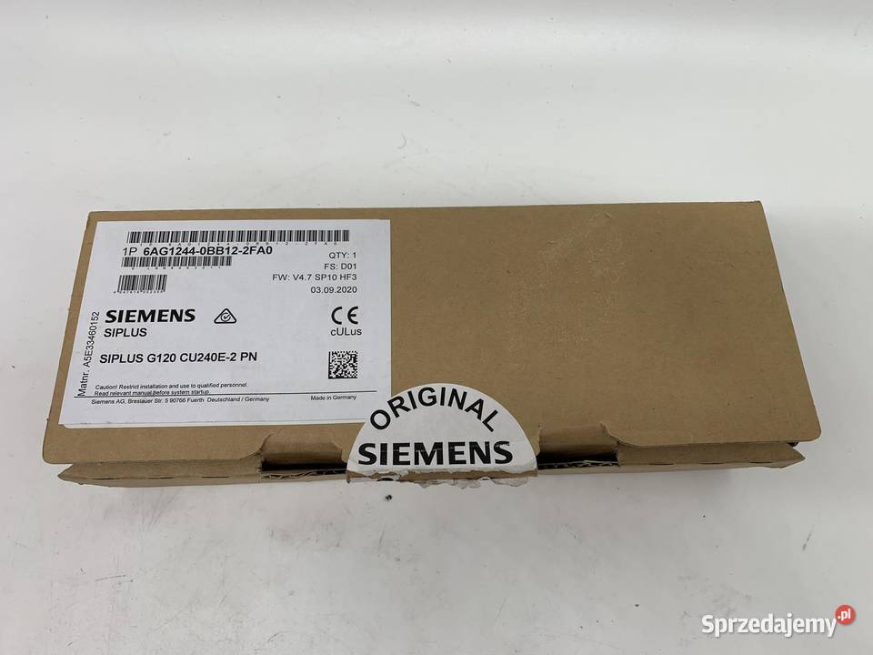 Siemens Siplus G120 CU240E2 PN Warszawa