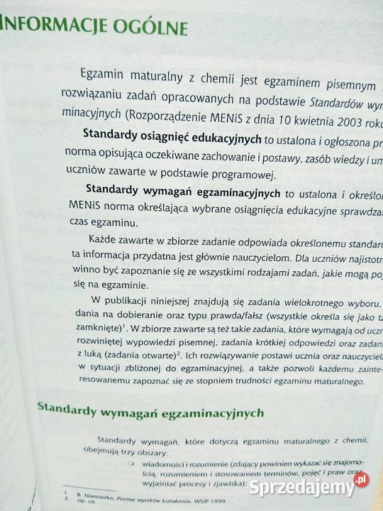 Chemia omega matura unikatowe książki Warszawa