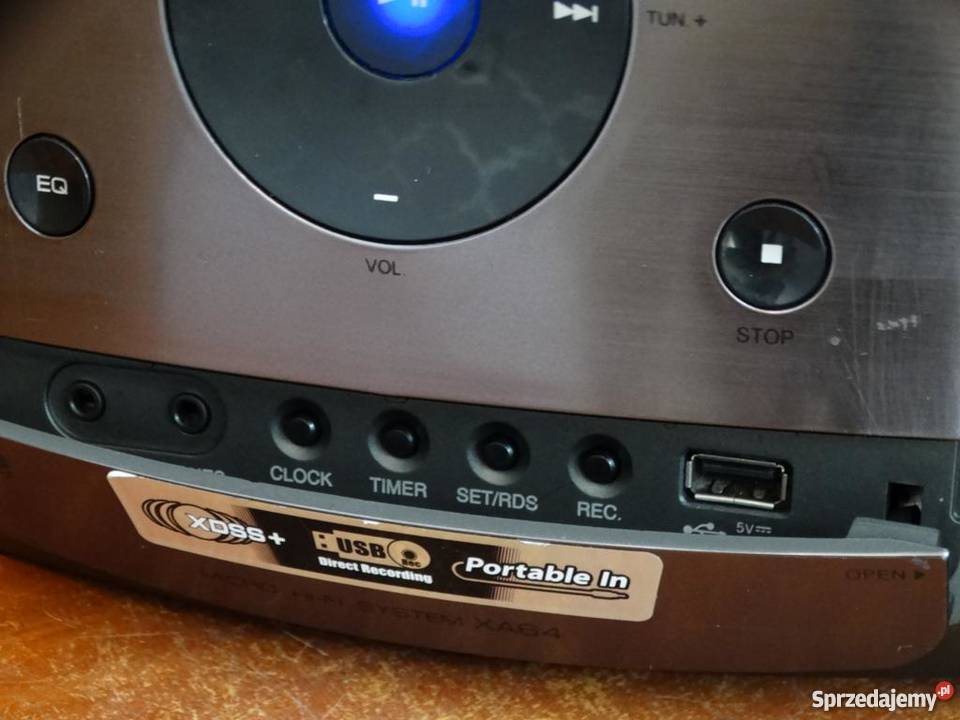 Wieża LG z kol USBrec RDS sprawna i ładnaWYSYŁKA Jasło