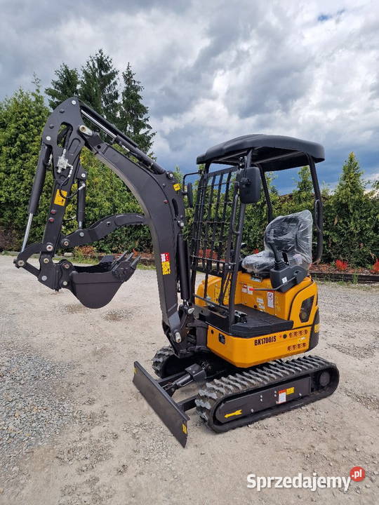 Mini Koparka Berger Kraus BK1700JS z osprzętem Motoryzacja Nowy Sącz