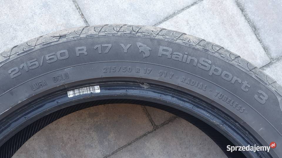 Opony letnie 21550 R17 2x Dunlop 2x Uniroyal mazowieckie Łomianki