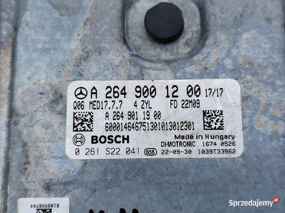 MERCEDES W177 W118 A220 STEROWNIK KOMPUTER osobowe Komputery Przemęt sprzedam