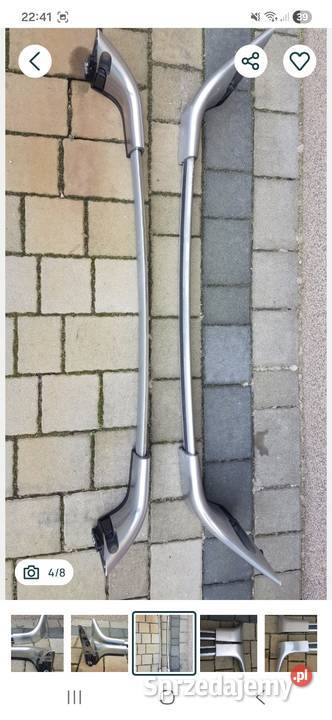 Relingi dachowe Citroen C8 Peugeot 807 Fiat osobowe Ostrzeszów