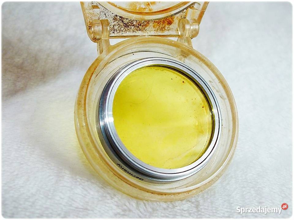 Oryginalny Żółty Filtr Fotograficzny do lubuskie Żary