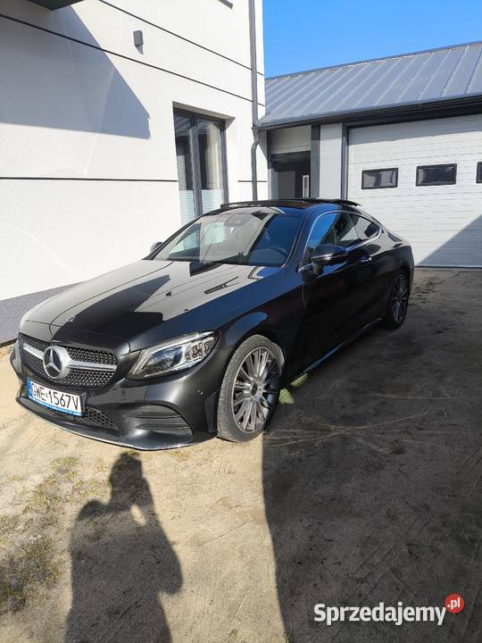 Mercedes C 220 coupe 9gtronic 194 panorama Samochody osobowe Rumia