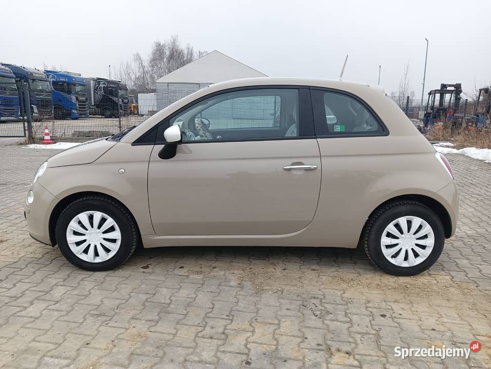 Fiat 500 cappucino przebieg 57000 stan idealny Pyskowice