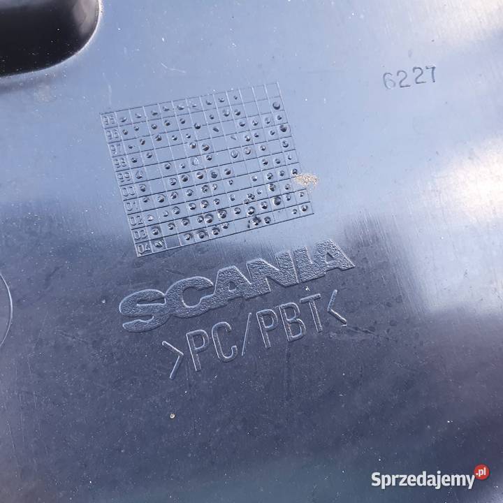 SCANIA PANEL BOCZNY OWIEWKA OSŁONA Bieleń