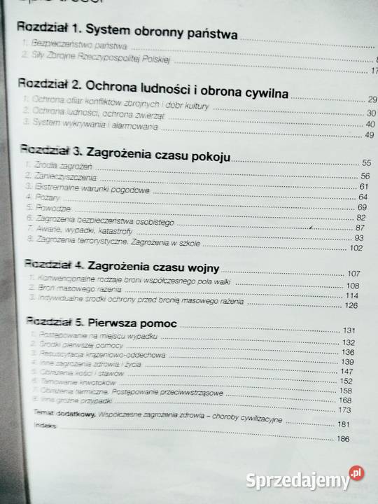 Żyję i działam bezpiecznie używan pogimnazjalna Warszawa sprzedam
