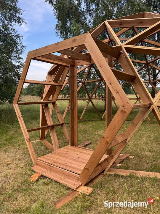 Kopuła geodezyjna 35m2 GLAMPING POLSKA