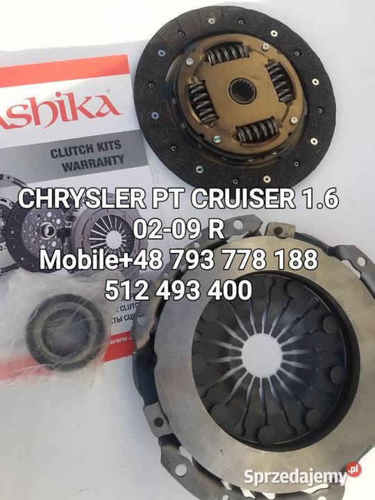 SPRZĘGŁO KOMPLETNE CHRYSLER PT CRUISER 16 200209 Kawnice
