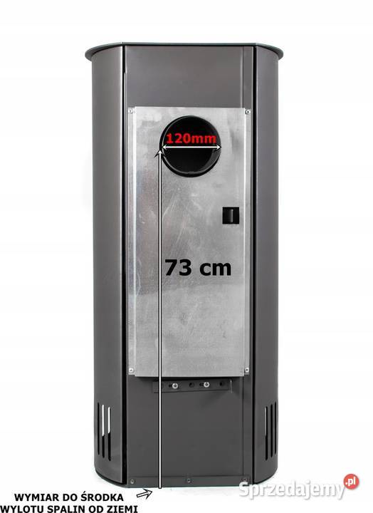 PIEC ARIEL 6KW PIECYK KOMINEK ECO STALOWY KOZA Szczucin