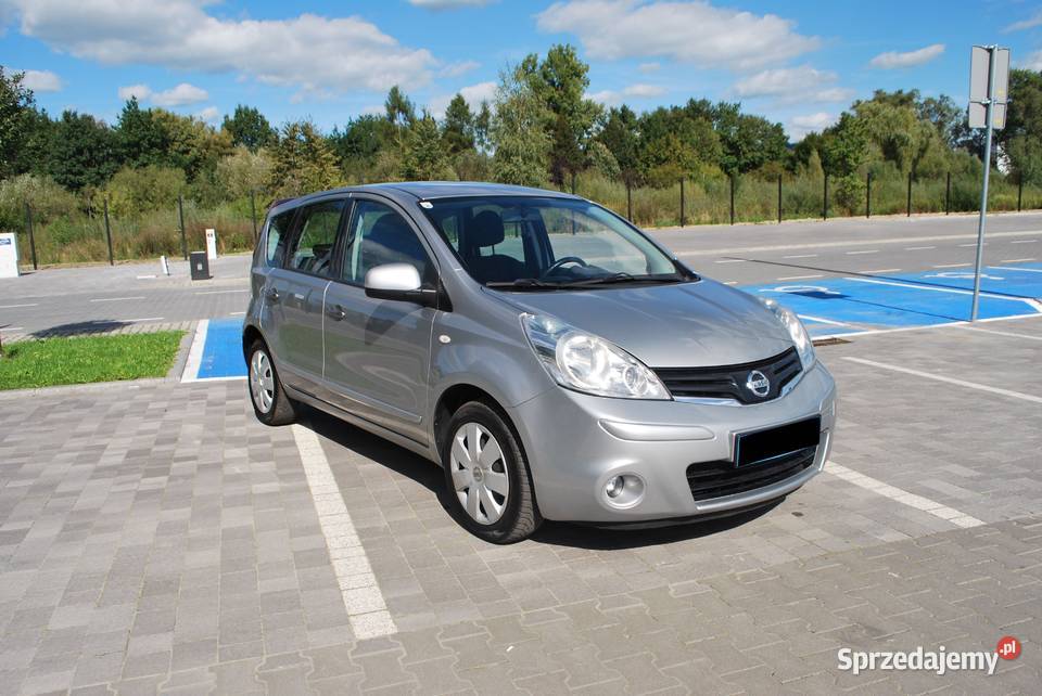 Nissan Note 16 benzyna 110 Automat Klima Hak 195000km