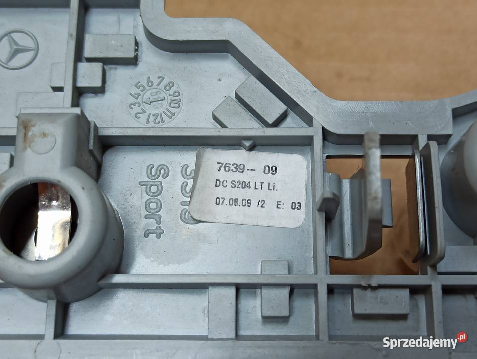 MERCEDES W204 wkład lampy tył Lampy tylne