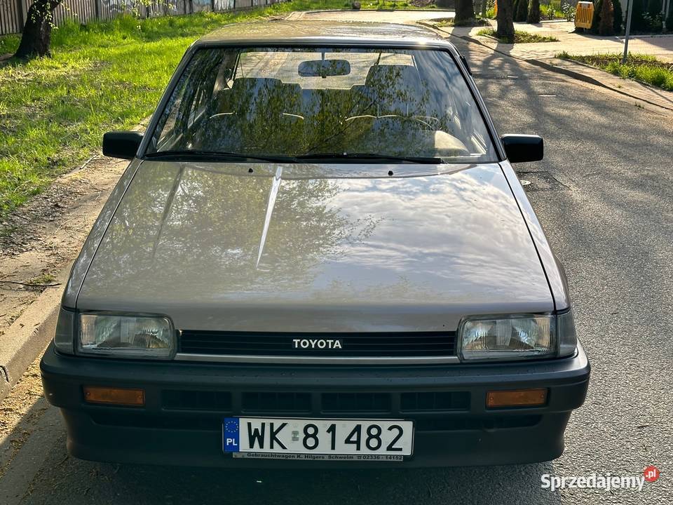 Toyota COROLLA 1986r stan b mazowieckie Warszawa sprzedam
