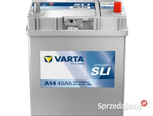 Akumulator 40Ah 330A 12V VARTA Blue Dynamic A14 mazowieckie Płock sprzedam