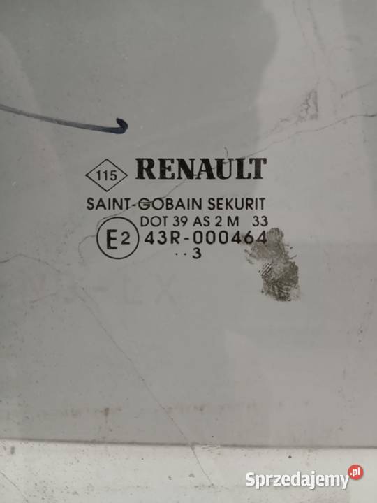 Szyba Drzwi Lewa Przednia Renault Twingo 97 Szyby