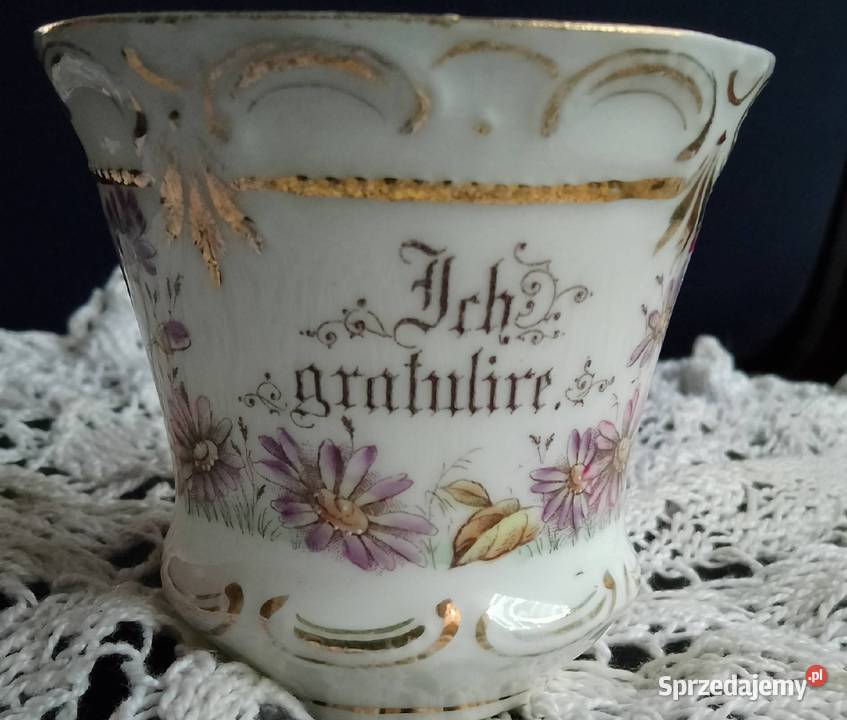 Filiżanka z napisem Gratuluję Nakło nad Notecią