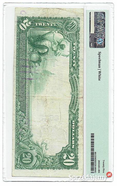 USA 20 Dolarów 1902 r York Nebraska PMG 24 ŻADKI