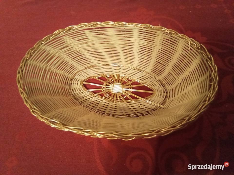 Koszyk na chleb wiklinowy Vintage Warszawa