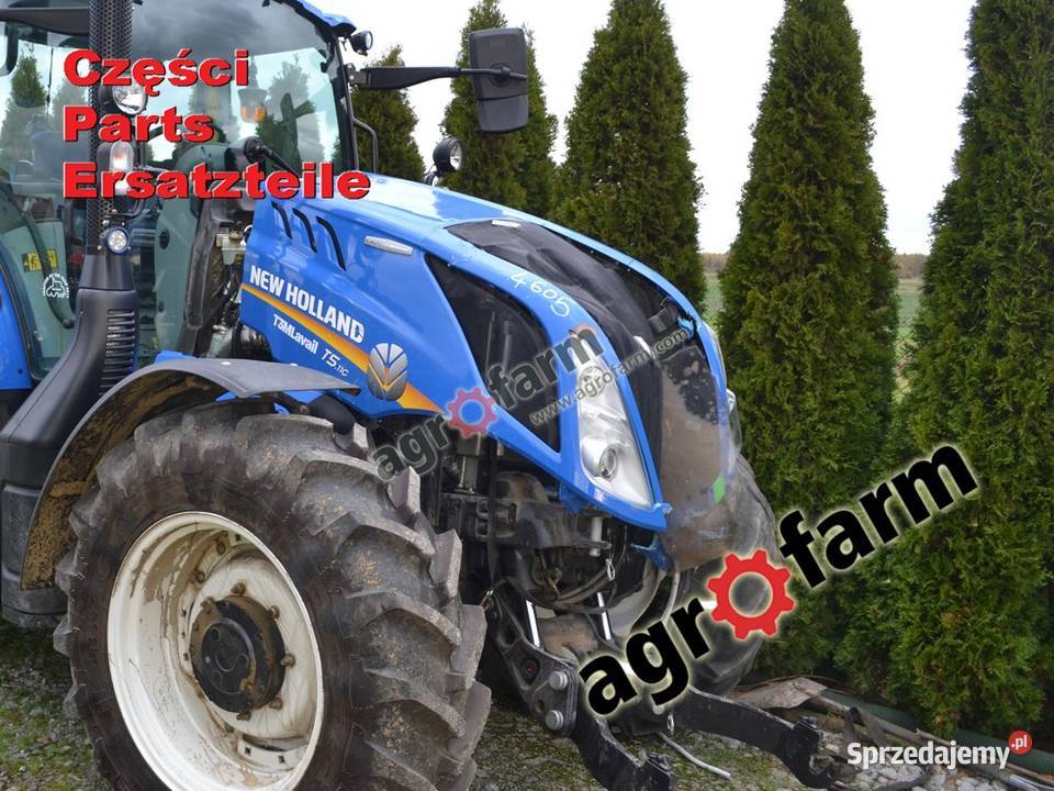 Holland T5110 części skrzynia biegów silnik Byków sprzedam