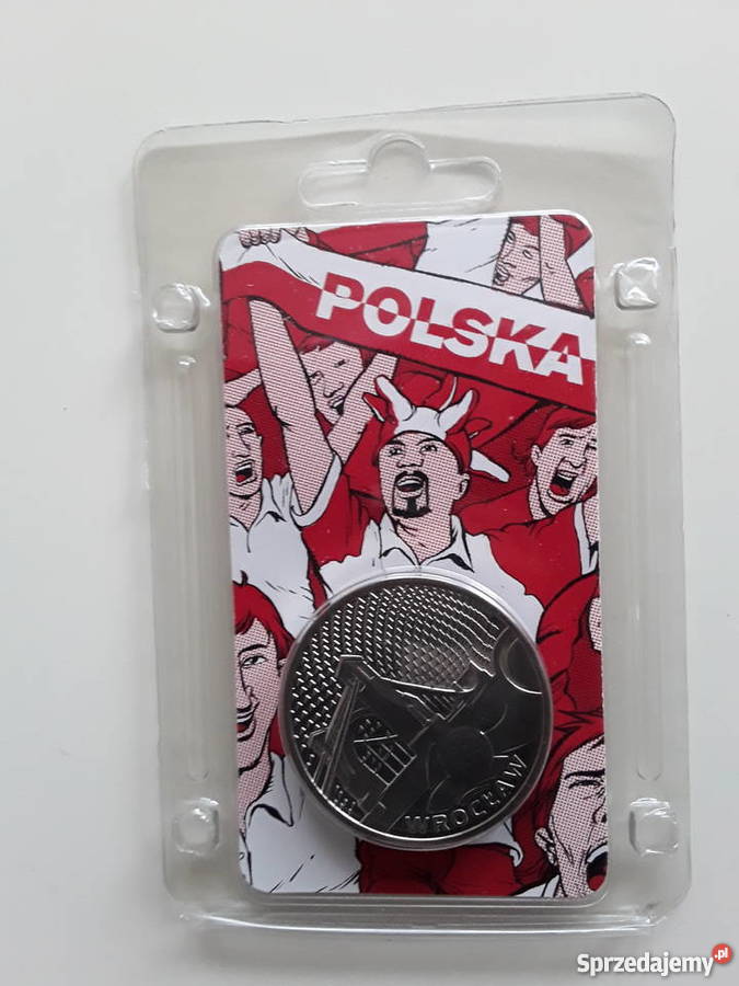 Srebrny numizmat Mistrzostwa Euro 2012 Wrocław mazowieckie