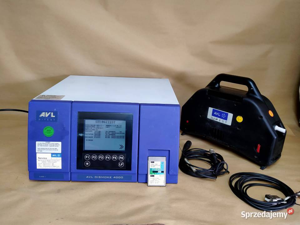 ANALIZATOR SPALIN AVL DISMOKE 4000 Kargowa