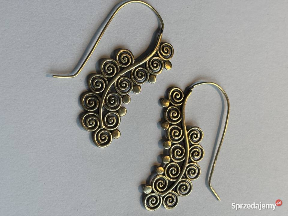 Kolczyki Boho spiralne Bydgoszcz
